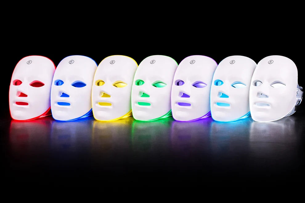 Máscara Facial LED - 7 Colores 🌈